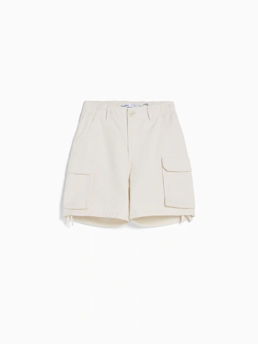 Cotton cargo Bermuda shorts