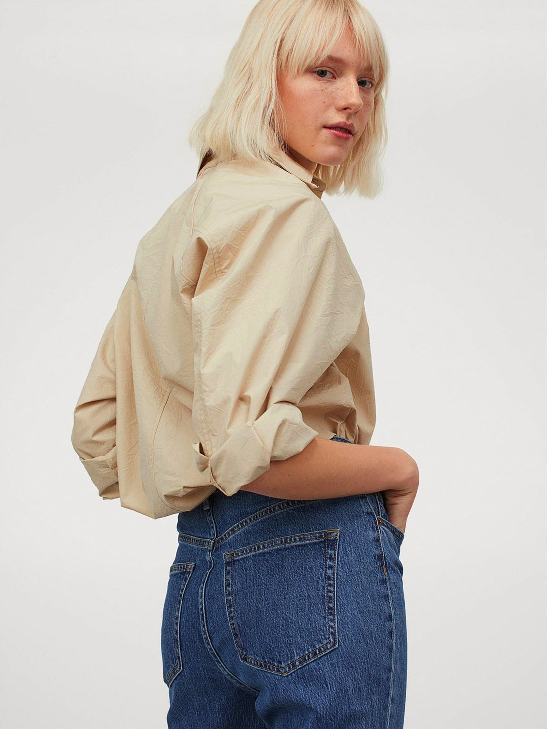 Slim High Ankle Jeans